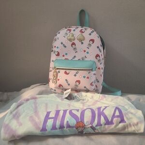 Hisoka Mini Backpack and T-shirt